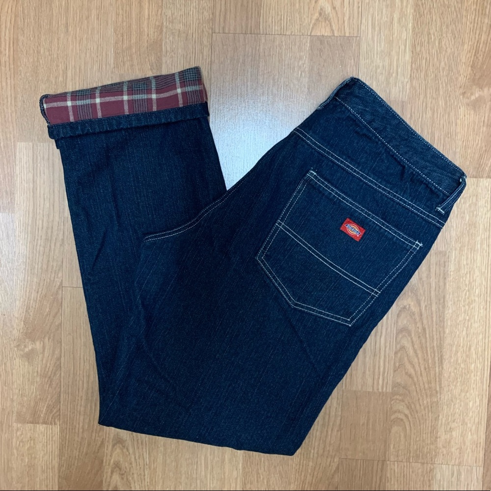 Dickies flannel lined jeans
